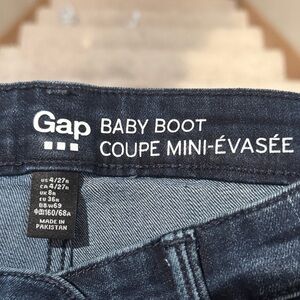 GAP Women's Boot Cut Jeans - Dark Blue